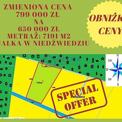 DZIAŁKA na SPRZEDAŻ